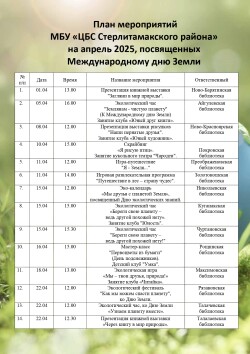 Цикл ко Дню Земли